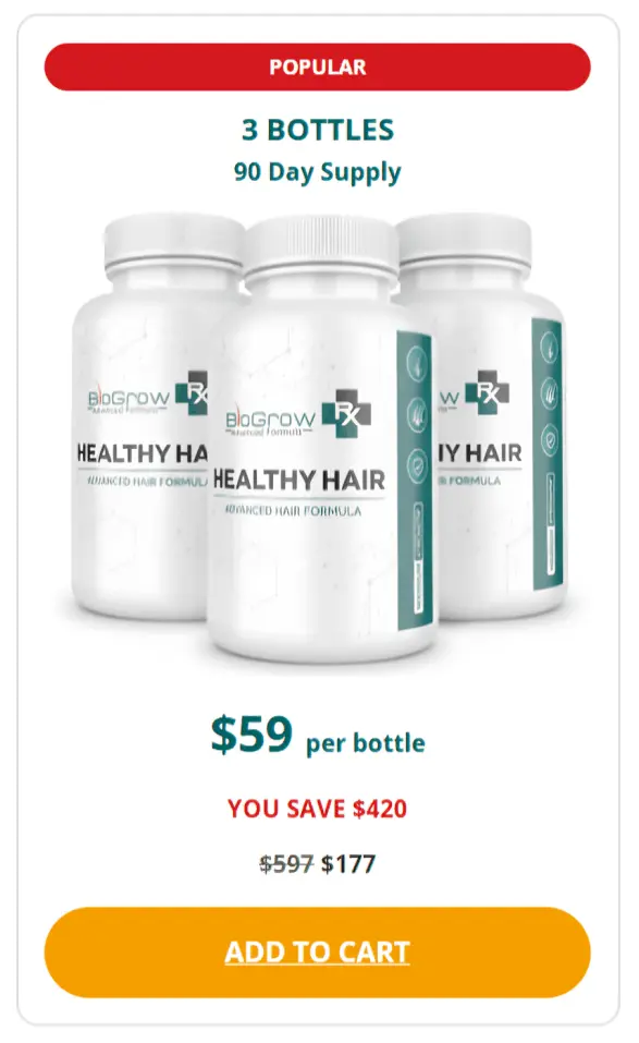 BioGrow RX offer package price 